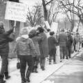 Students march to Madison in March of 1965.
